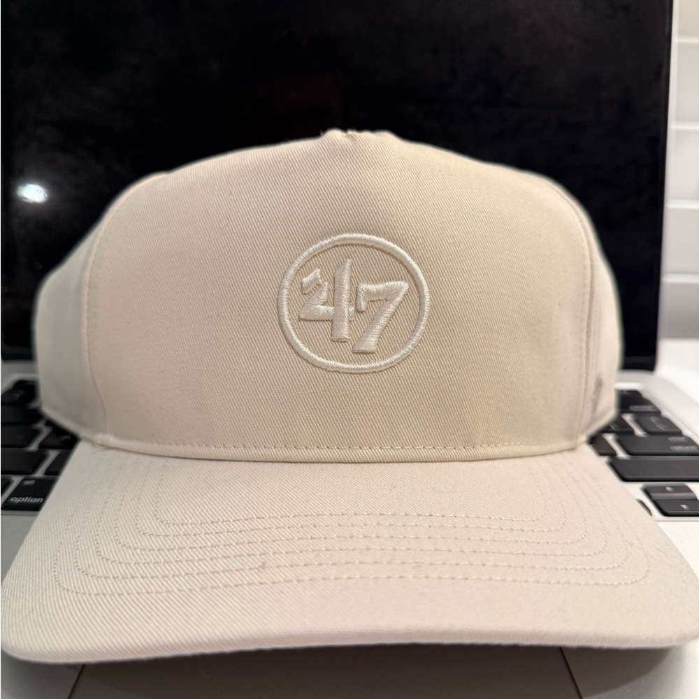 47 Brand Beige Cap NWOT